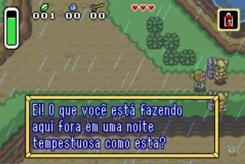 The Legend Of Zelda Link Past Português Game Boy Advance Gba